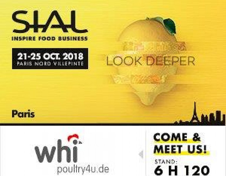 SIAL Paris 2018, SIAL 2018, Wiesenhof SIAL, Wiesenhof International SIAL, WHI SIAL, SIAL Poultry, SIAL german poultry, SIAL Chicken, SIAL Turkey, SIAL Beyond Meat Burger