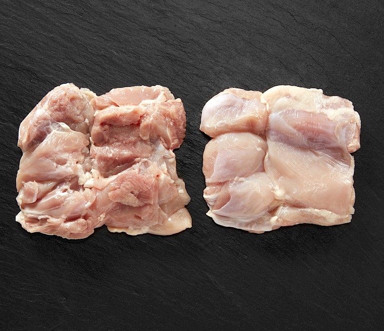 Chicken leg meat without skin